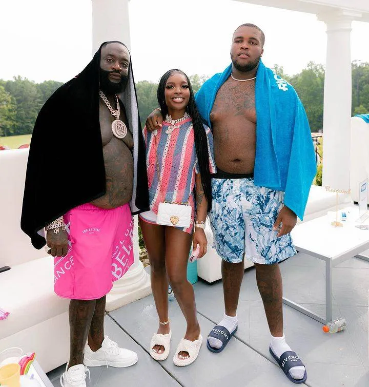 Rick Ross and his son organize a large-scale pool party gathering more than 200 dancers that only the upper class can attend and his outra.geous actions during the party make everyone pay attention