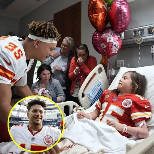 A Dying Girl’s Last Wish—Patrick Mahomes’ Unexpected Act Brought Her Family to Tears!