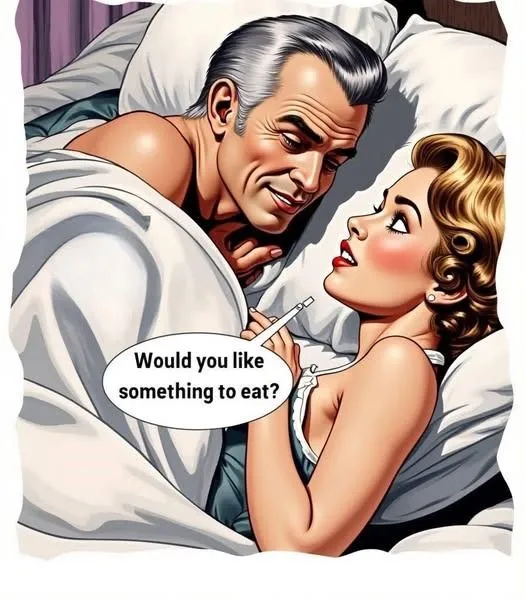 16. A woman asks her husband at breakfast time 16. A woman asks her husband at breakfast time
