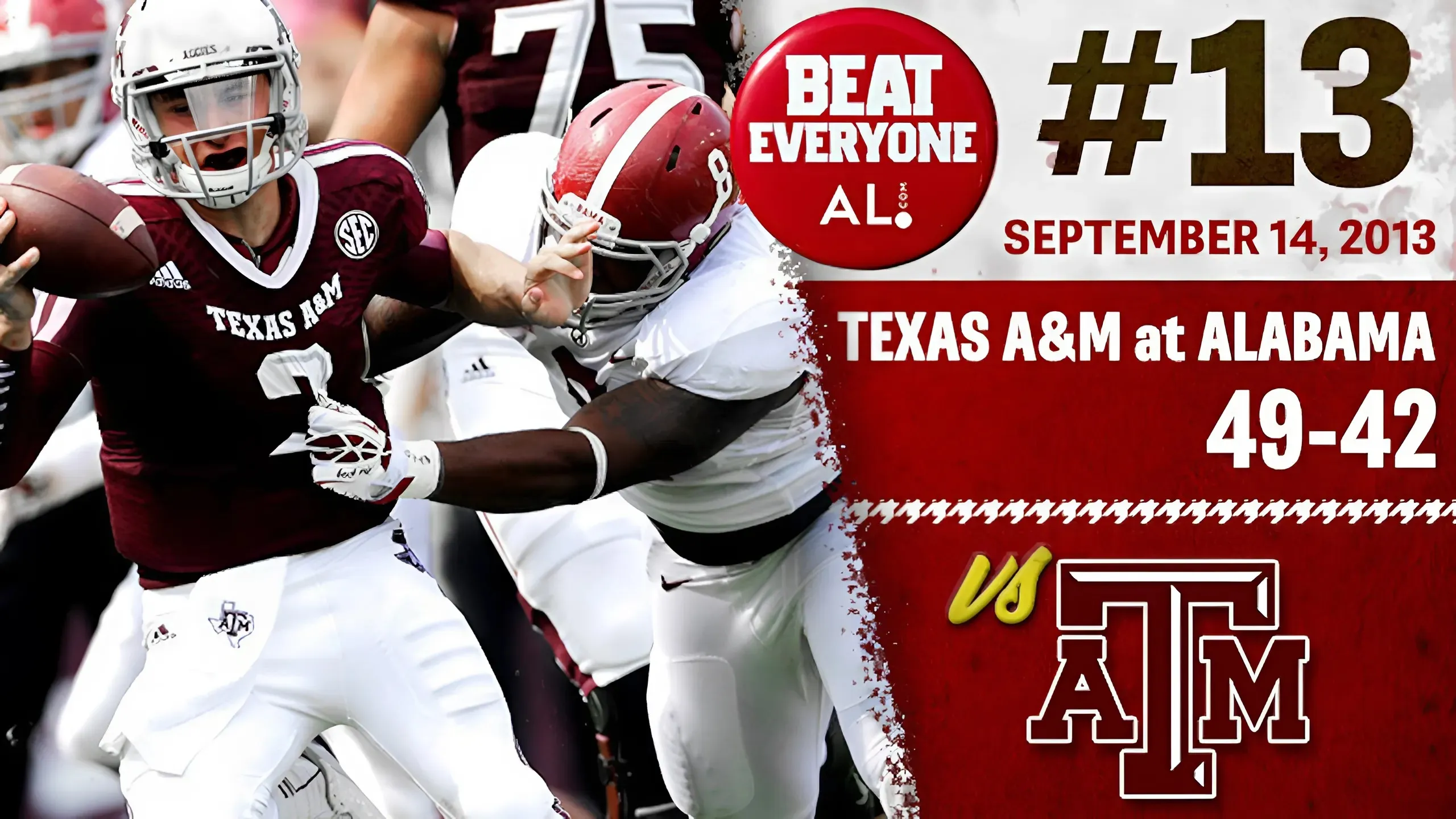 How Nick Saban and Alabama got revenge against Johnny Manziel in one of the games of the century