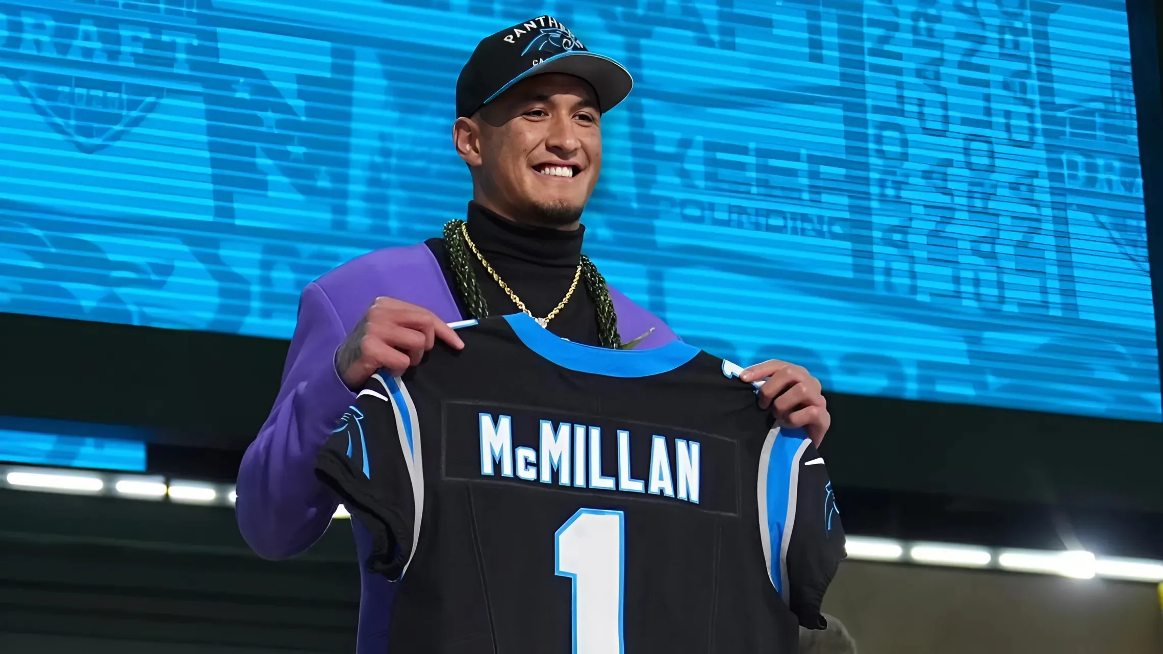 Panthers rookie Tet McMillan joins elite ranks with iconic Jordan deal