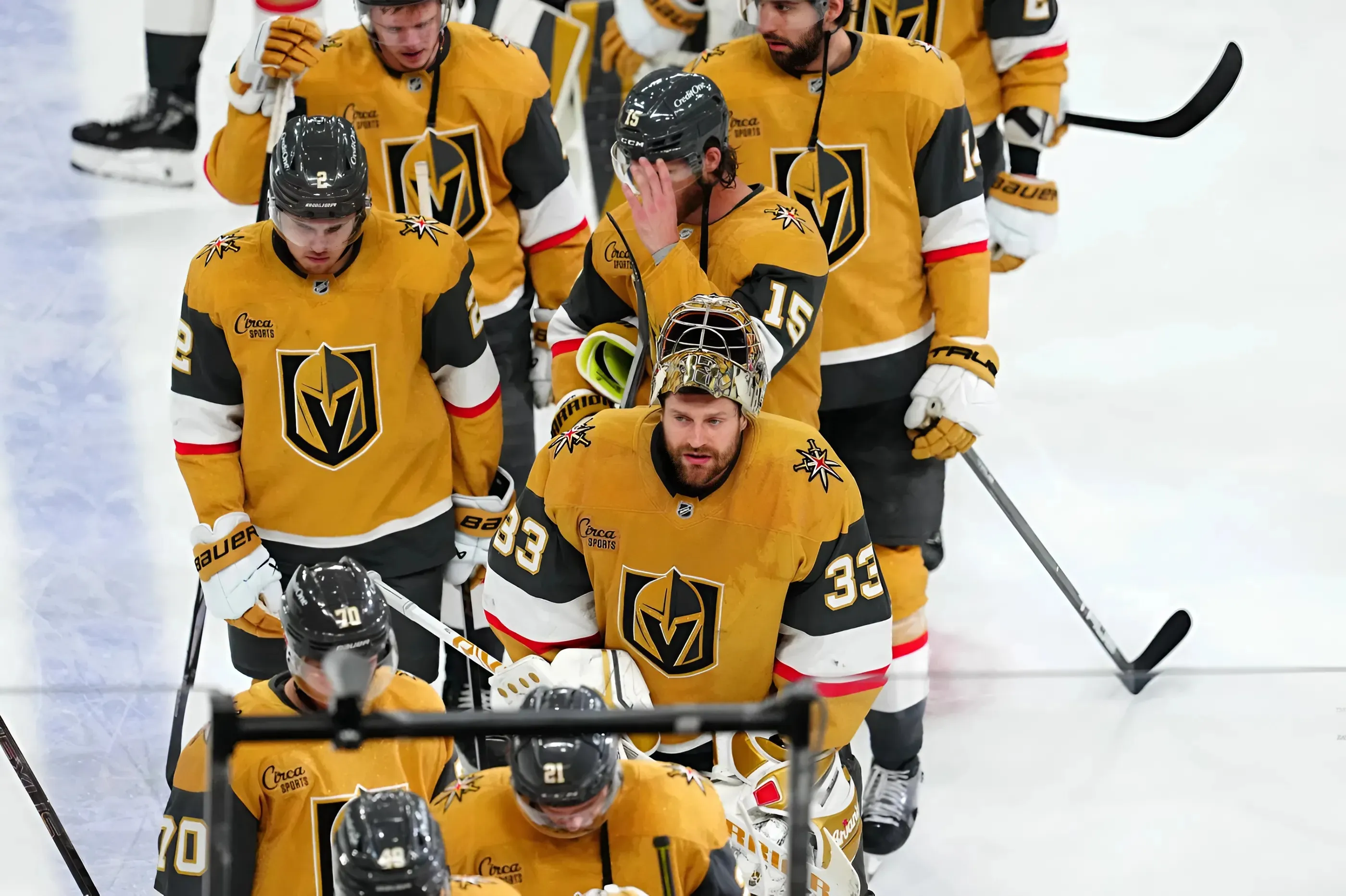 Golden Knights Shut Out In Back-To-Back Games As Their Season Ends