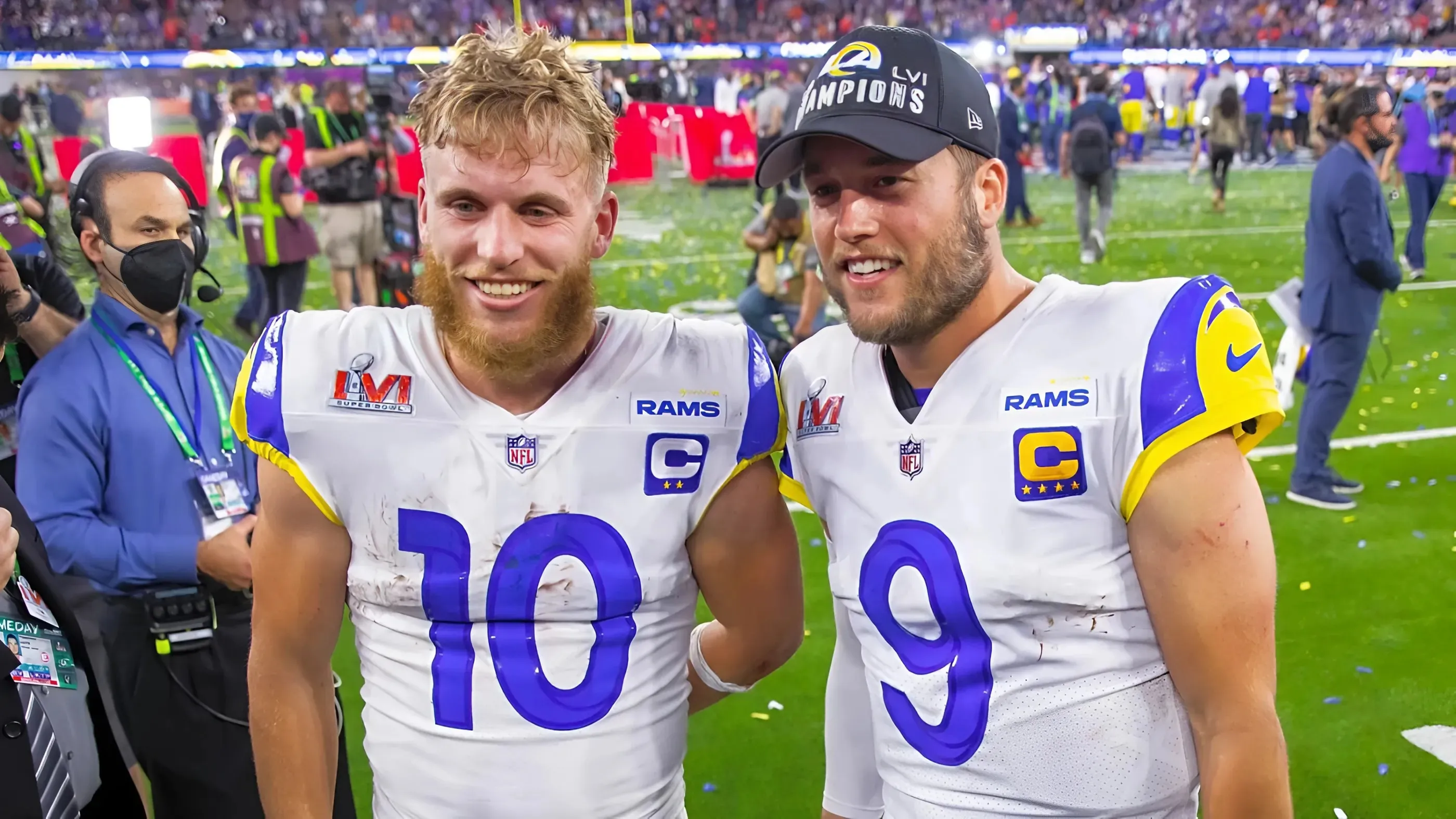 Rams' Matthew Stafford discusses relationship with Cooper Kupp, upcoming games vs. Seahawks