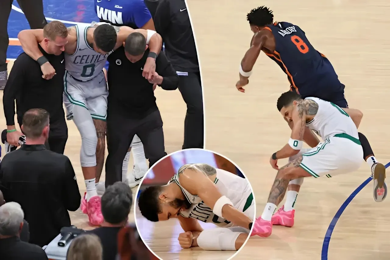 Former Lakers Player Sends Controversial Message After Jayson Tatum I.n.j.u.r.y