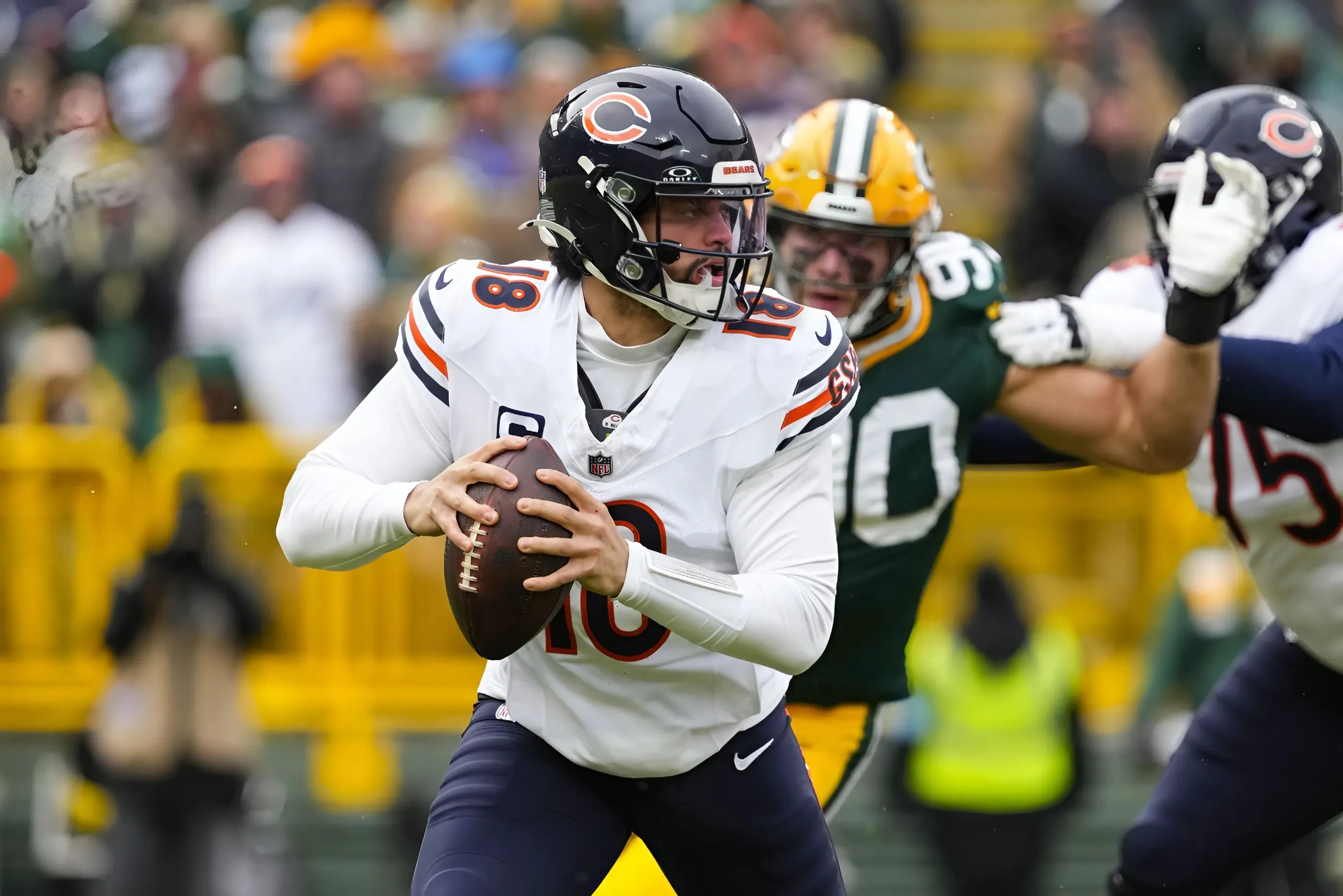 Bears coach Ben Johnson has strong response to Caleb Williams-Vikings trade fallout Bears coach Ben Johnson has strong response to Caleb Williams-Vikings trade fallout