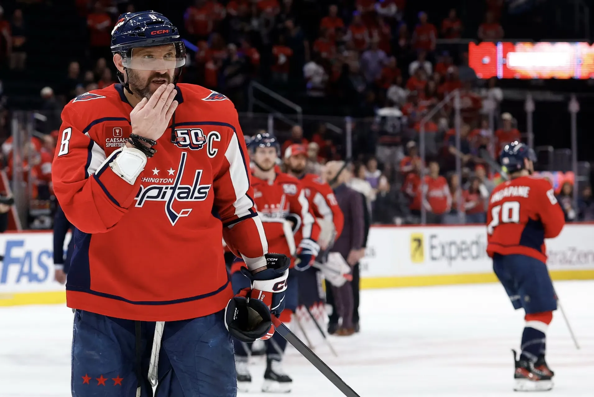 Alex Ovechkin on the Capitals’ second-round elimination to the Hurricanes: ‘It’s tough, obviously. We have a special group.’