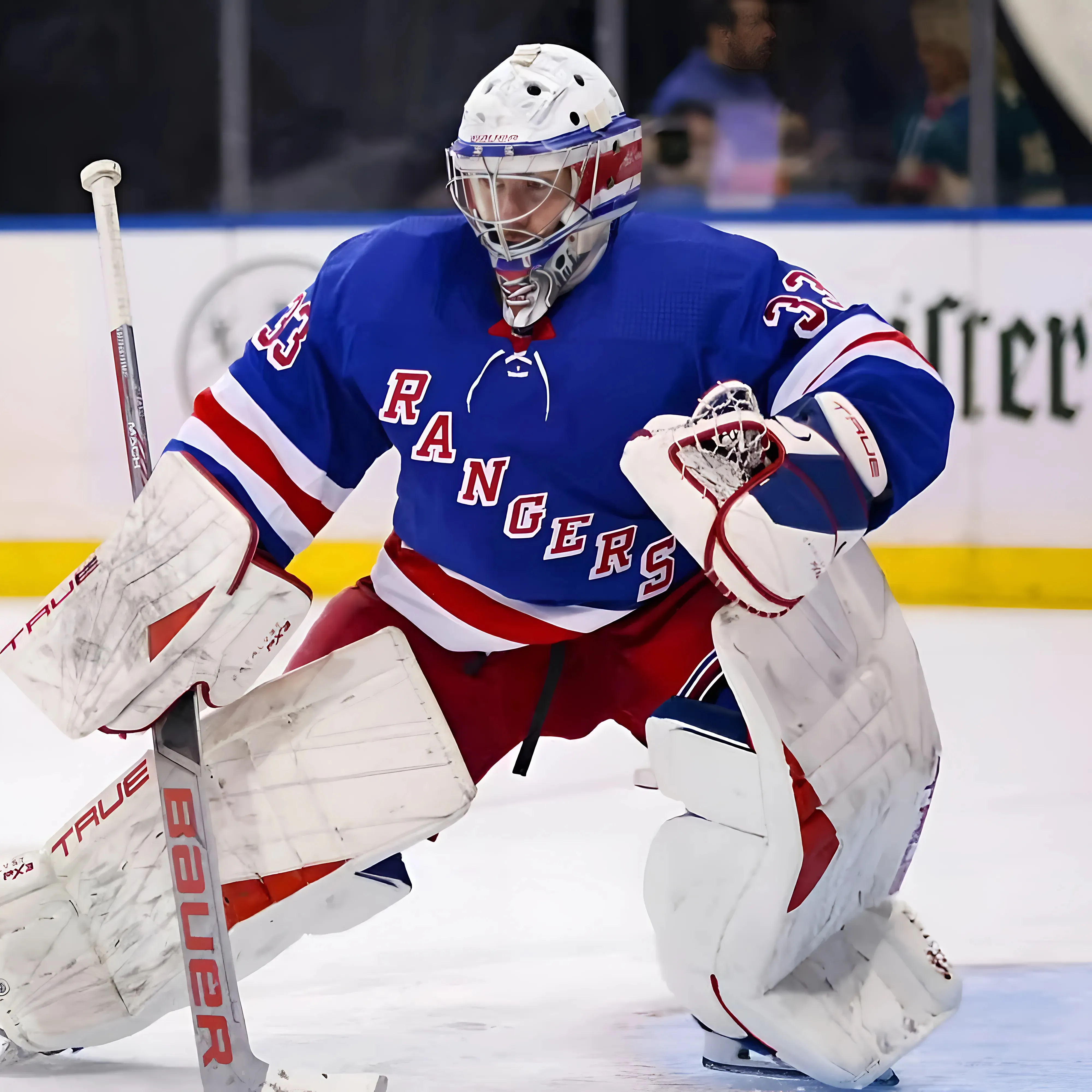 New York Rangers top goaltender prospect issues an unexpected statement to GM Chris Drury