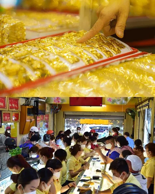 Giá vàng hôm nay chính thức về mo rồi bà con ơi