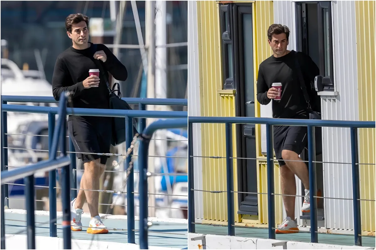 Shamed Towie star James Argent pictured back in UK after dodging jail for attacking his ex in Spain ngocc