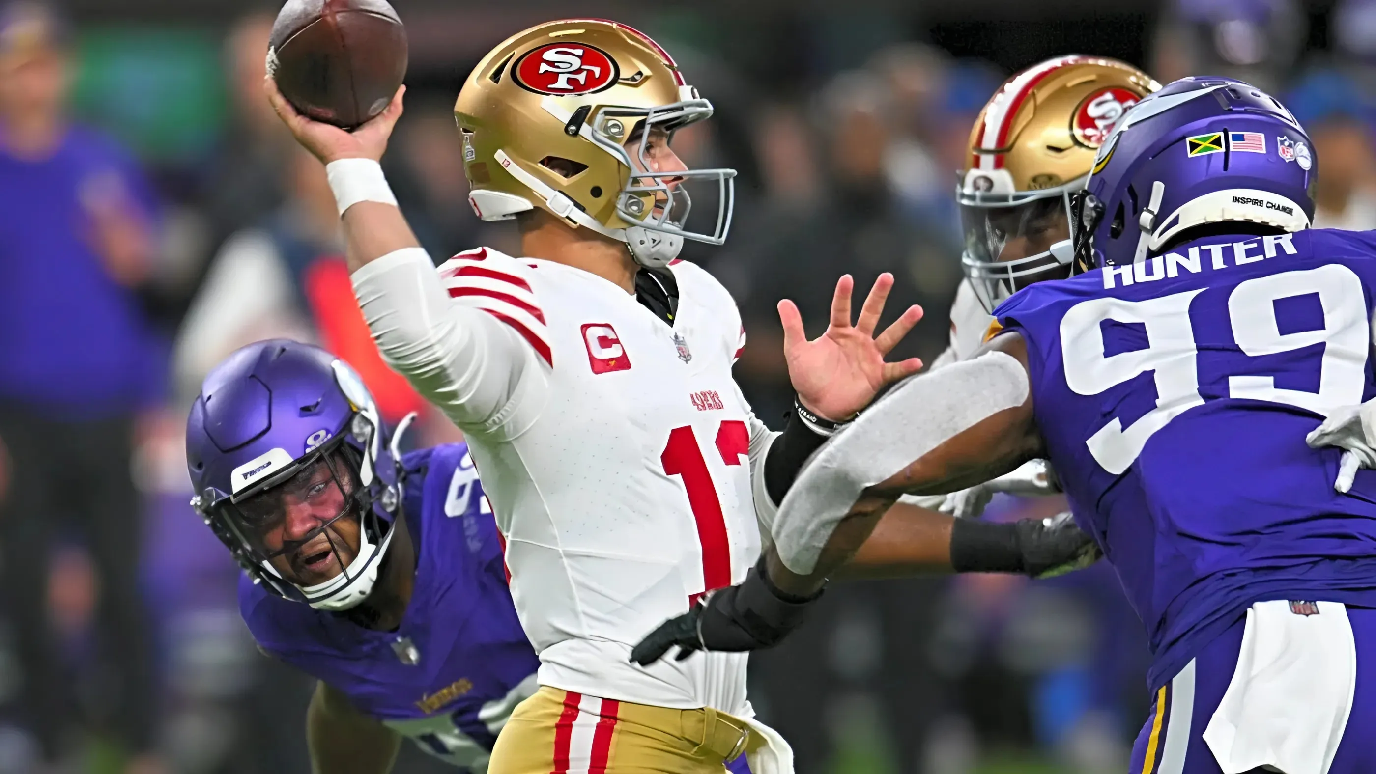 49ers extension of Brock Purdy is stark reminder why Vikings bet on J.J. McCarthy 49ers extension of Brock Purdy is stark reminder why Vikings bet on J.J. McCarthy