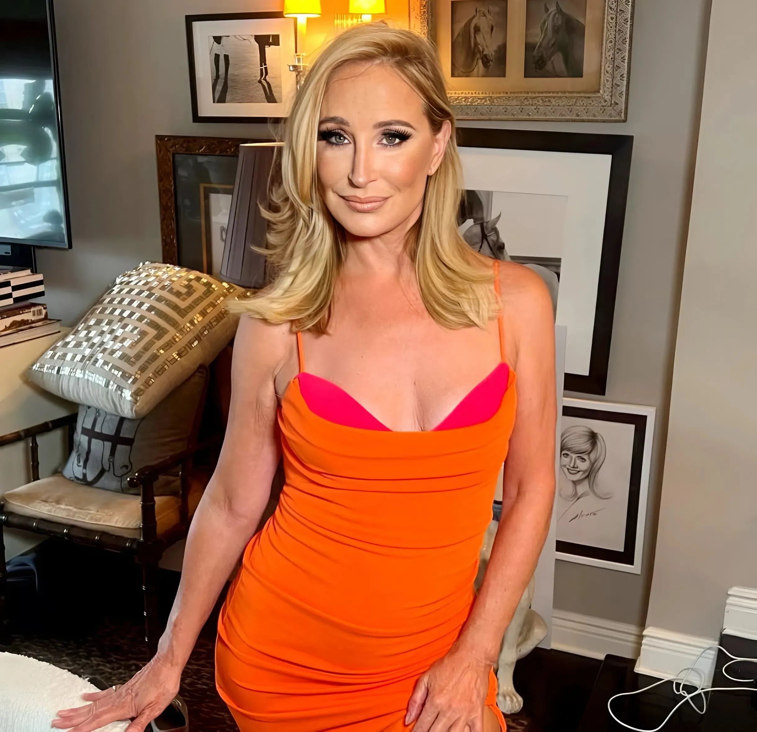 Sonja Morgan is Taken From Florida Restaurant in Ambulance as Insider Suggests RHONY Alum Was Nearly Arrested