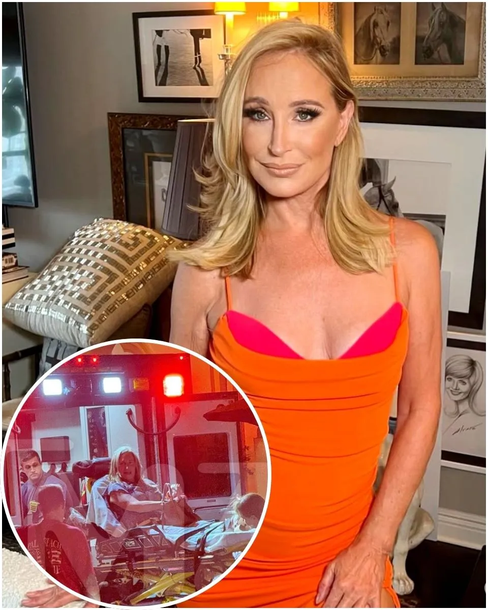 PHOTOS: Sonja Morgan is Taken From Florida Restaurant in Ambulance as Insider Suggests RHONY Alum Was Nearly Arrested