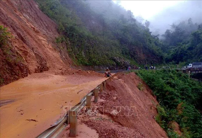 Vùng núi và trung du Bắc Bộ có mưa rất lớn, đề phòng lũ quét, sạt lở ở 4 tỉnh Bắc Bộ và Tây Nguyên
