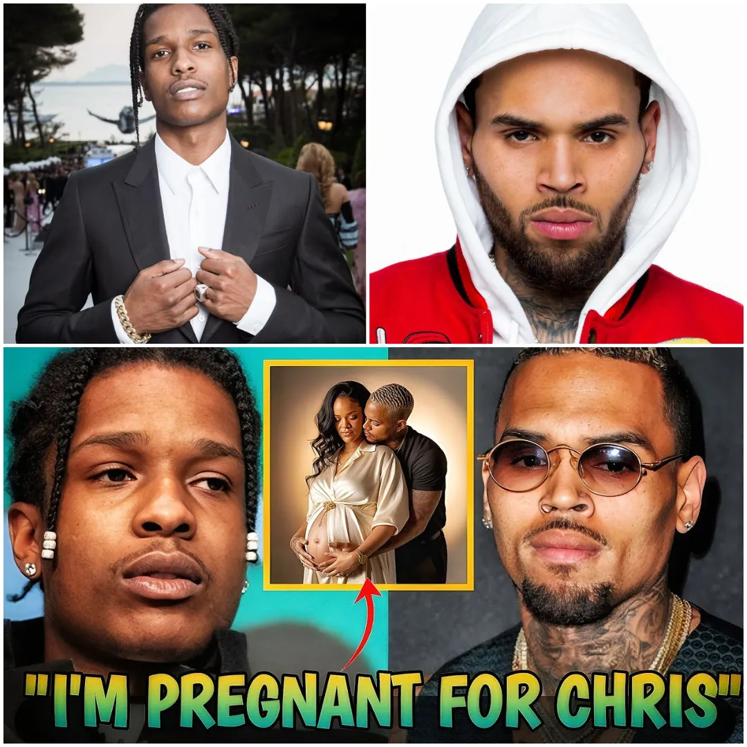 Unexpected and Explosive Confrontation: ASAP Rocky Reportedly Violently Attacks Chris Brown - Rihanna's Pregnancy Announcement Takes a Major Turn