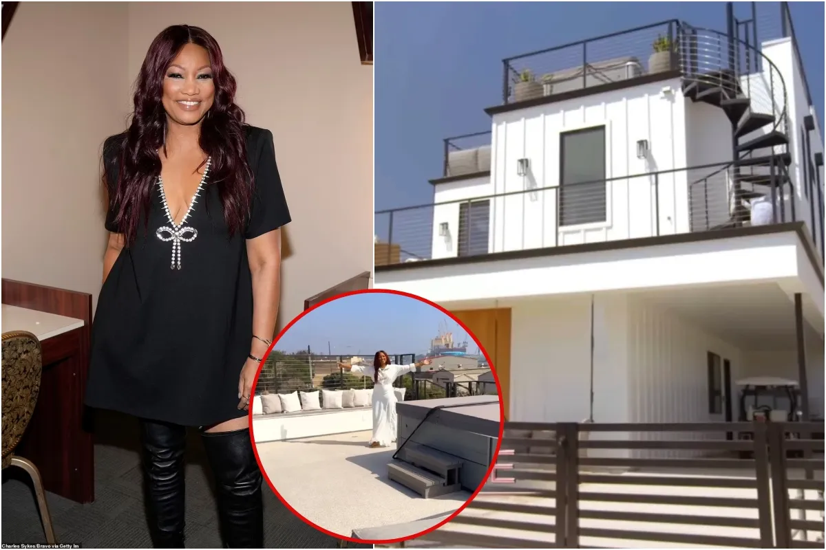 Photos offer first glimpse of RHOBH star Garcelle Beauvais's dream beach house almost three years after housewife bought and razed $765,000 shabby Oxnard beach cottage