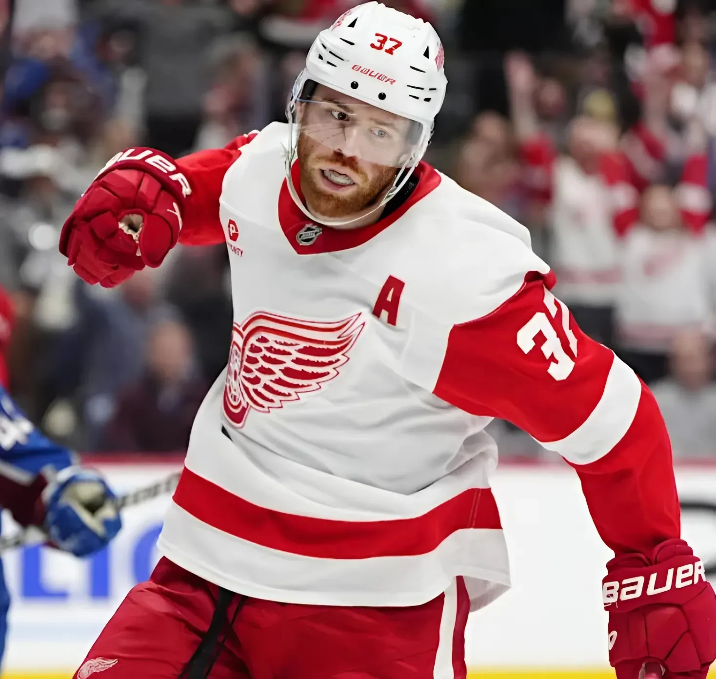 J.T. Compher’s struggles contributed to the Red Wings’ playoff absence