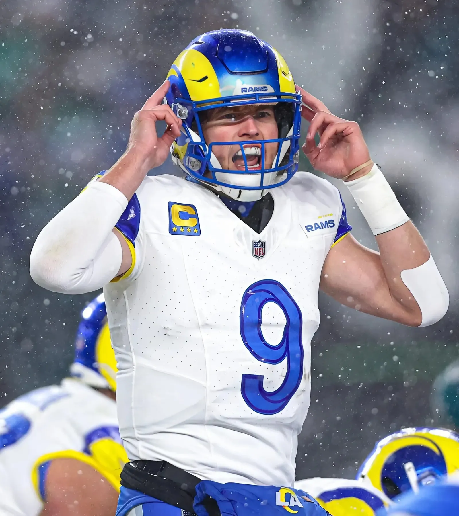 Rams’ Matthew Stafford supports Clayton Kershaw in first Dodgers start of 2025