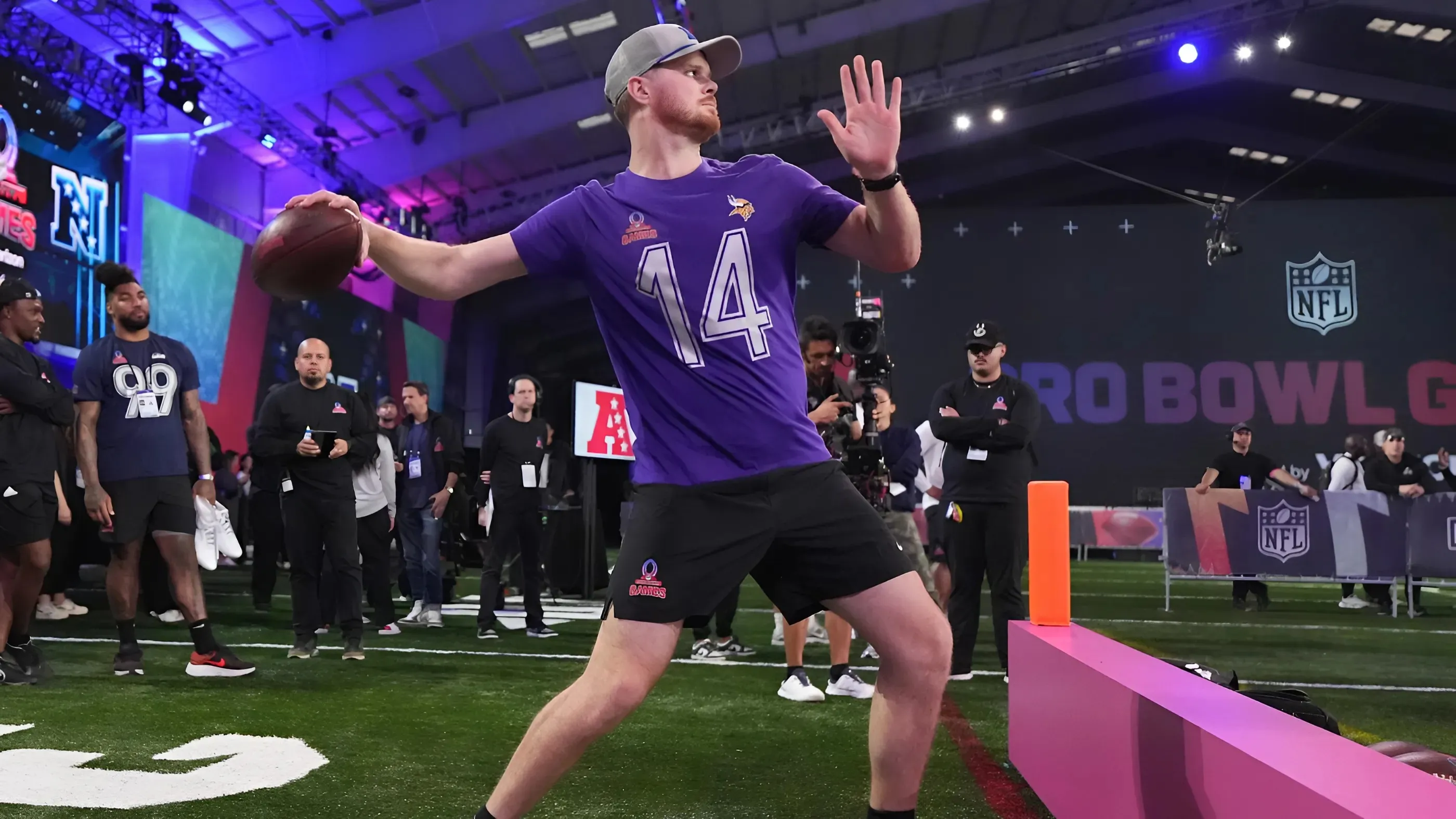 Seahawks gave Sam Darnold a crucial heads-up during the 2025 NFL Draft