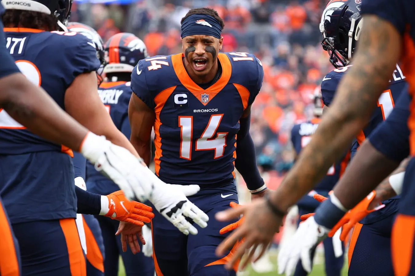 Key Broncos in a Contract Year: Projecting WR Courtland Sutton's Payday