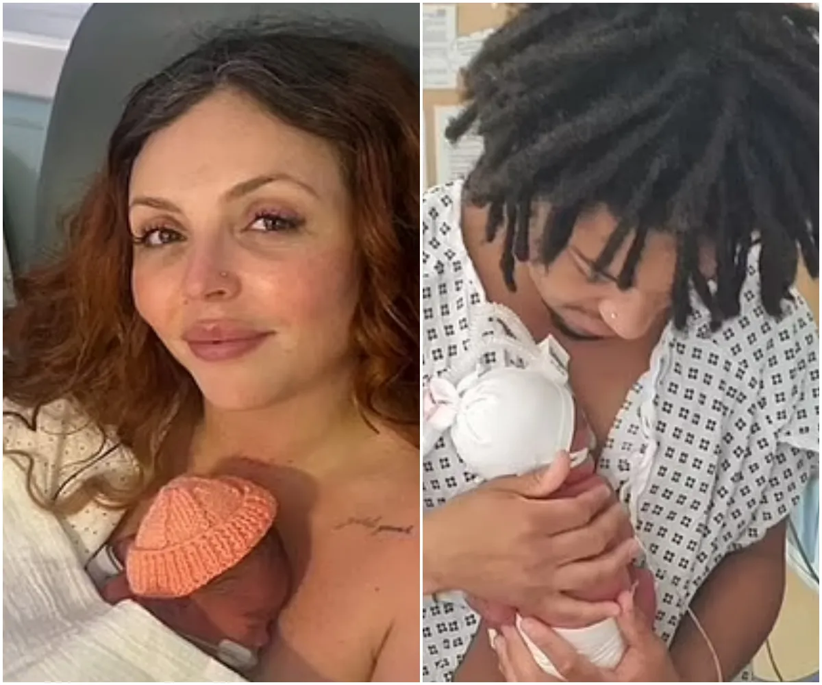 Jesy Nelson gives birth! Little Mix star confirms she has welcomed twins and reveals their very unique names after undergoing emergency surgery to save them - suong