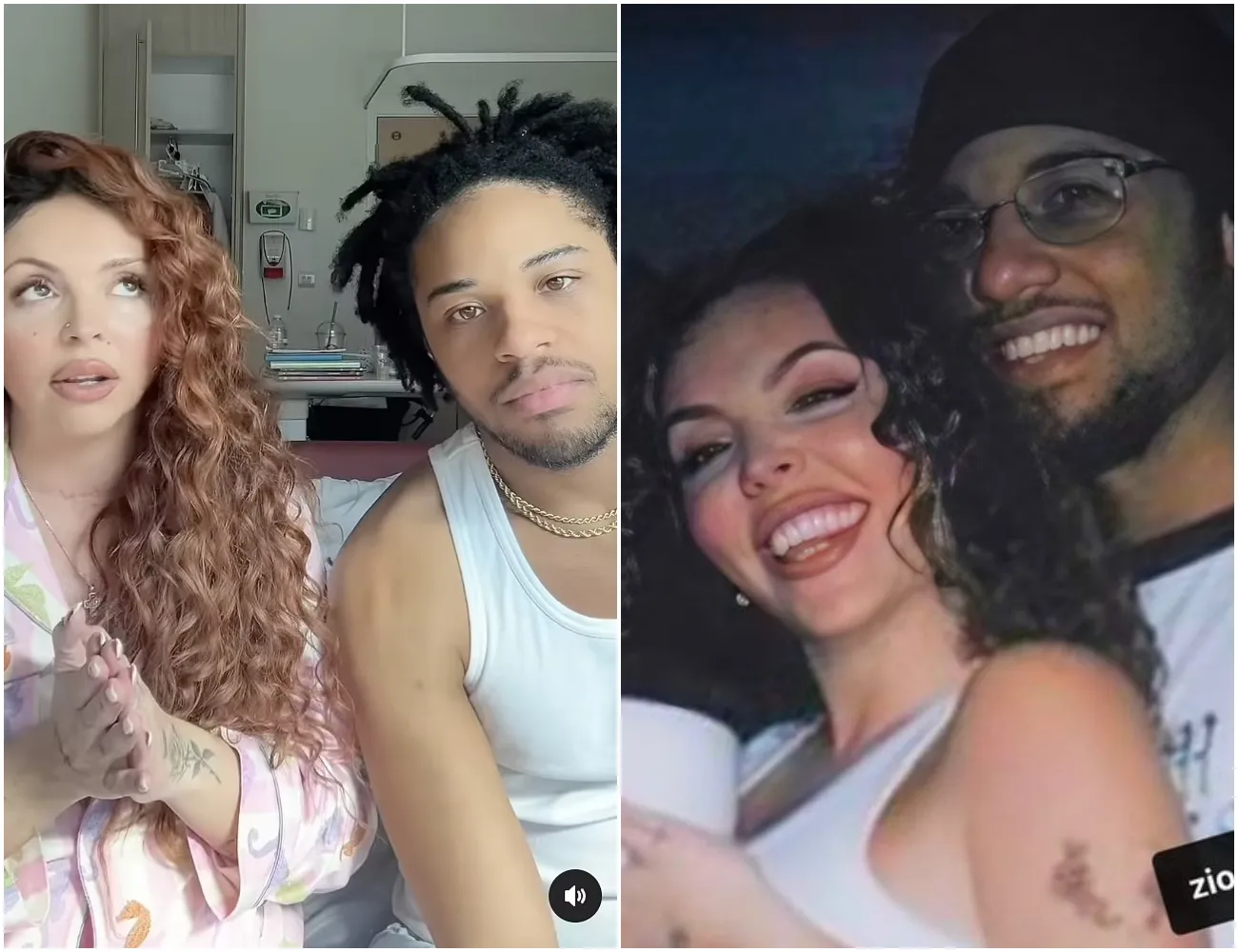 Jesy Nelson's boyfriend in tears as he breaks silence on birth of twin daughters - suong