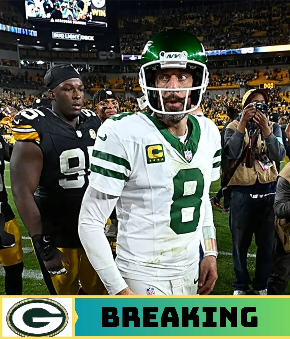 Packers’ Matt LaFleur makes prediction on Aaron Rodgers, Steelers
