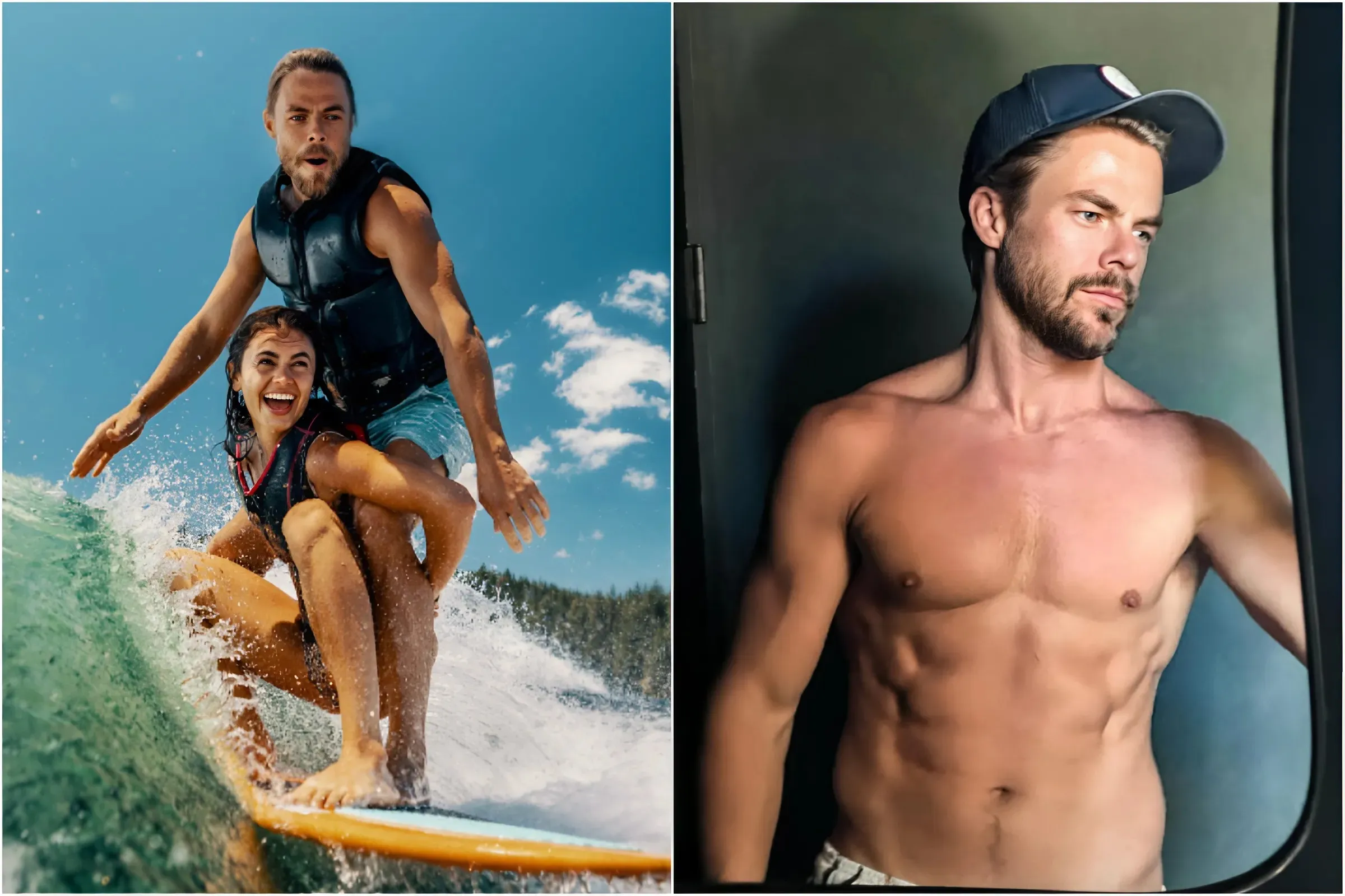 Derek Hough Marks 40th Birthday with a Sizzling Surprise: Flaunts his Chiseled Abs for Fans trucc