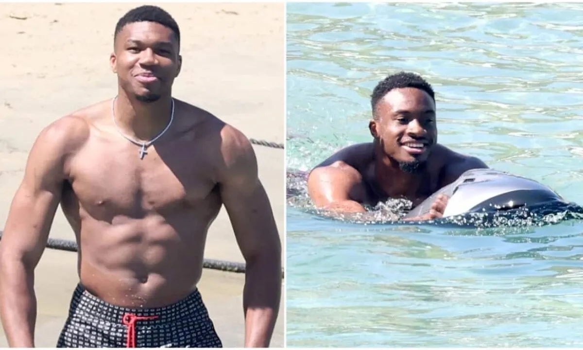 Giannis Antetokounmpo takes a family vacation in Greece to relax and rejuvenate