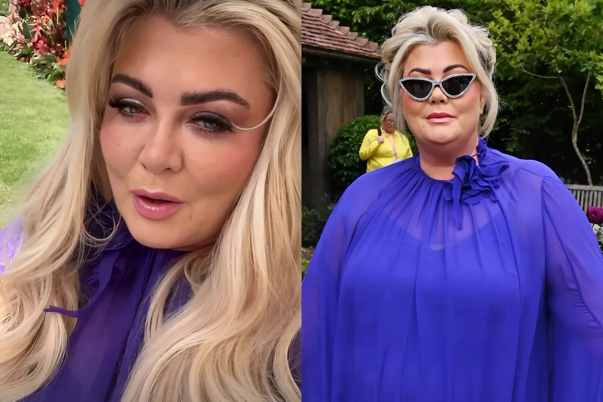 Gemma Collins shows off two stone weight loss at Chelsea Flower Show after revealing fat jabs changed her life liennhi