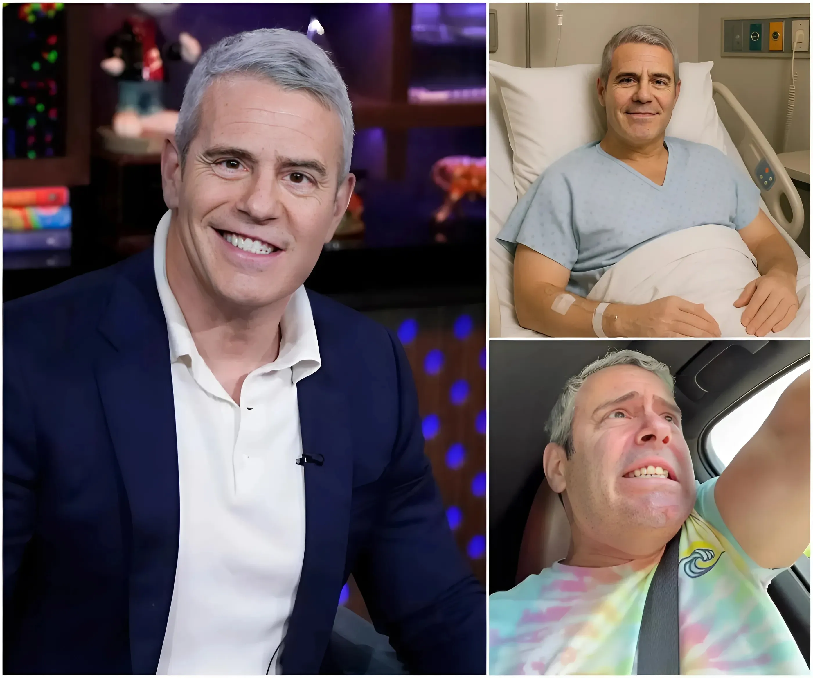 “Hero Down”: Andy Cohen Hospitalized After Protecting 81-Year-Old Woman From Brutal Bank Assault!