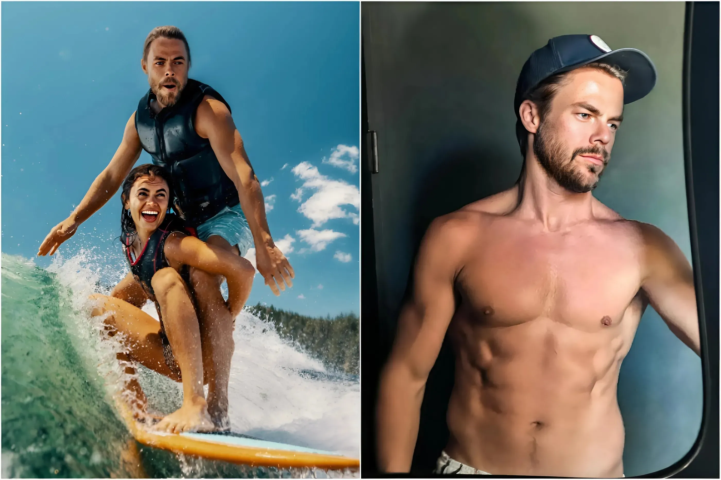 Derek Hough Marks 40th Birthday with a Sizzling Surprise: Flaunts his Chiseled Abs for Fans