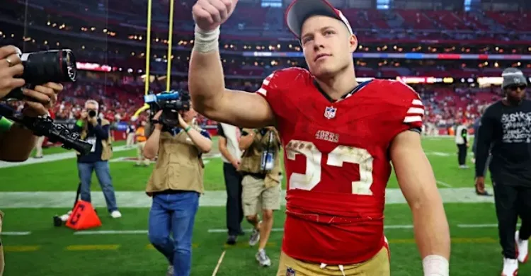 49ers Christian McCaffrey 'Storms Back' in Misleading Prediction 49ers Christian McCaffrey 'Storms Back' in Misleading Prediction