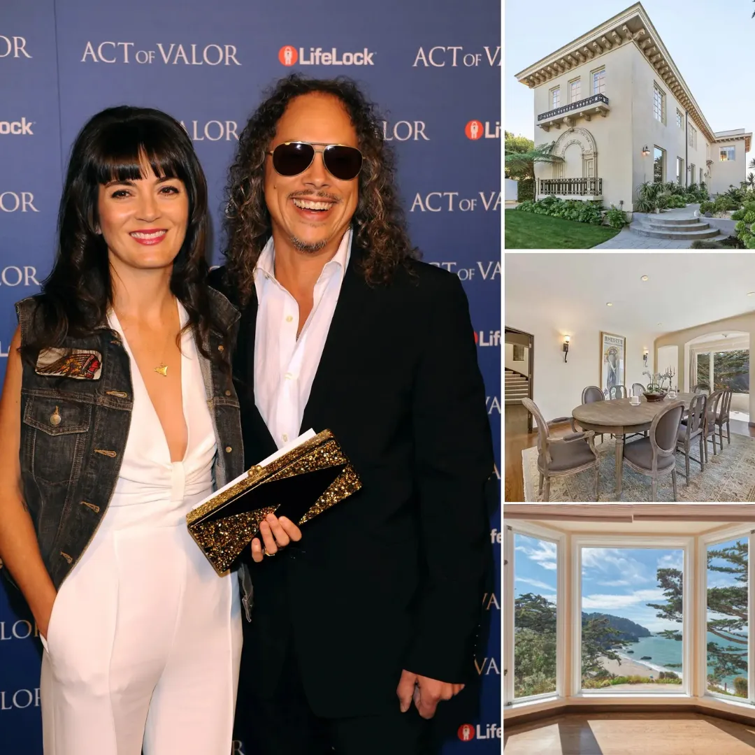 Metallica’s Kirk Hammett Lists Lavish Mediterranean-Style Mansion Perched on the Cliffs of Sea Cliff, San Francisco