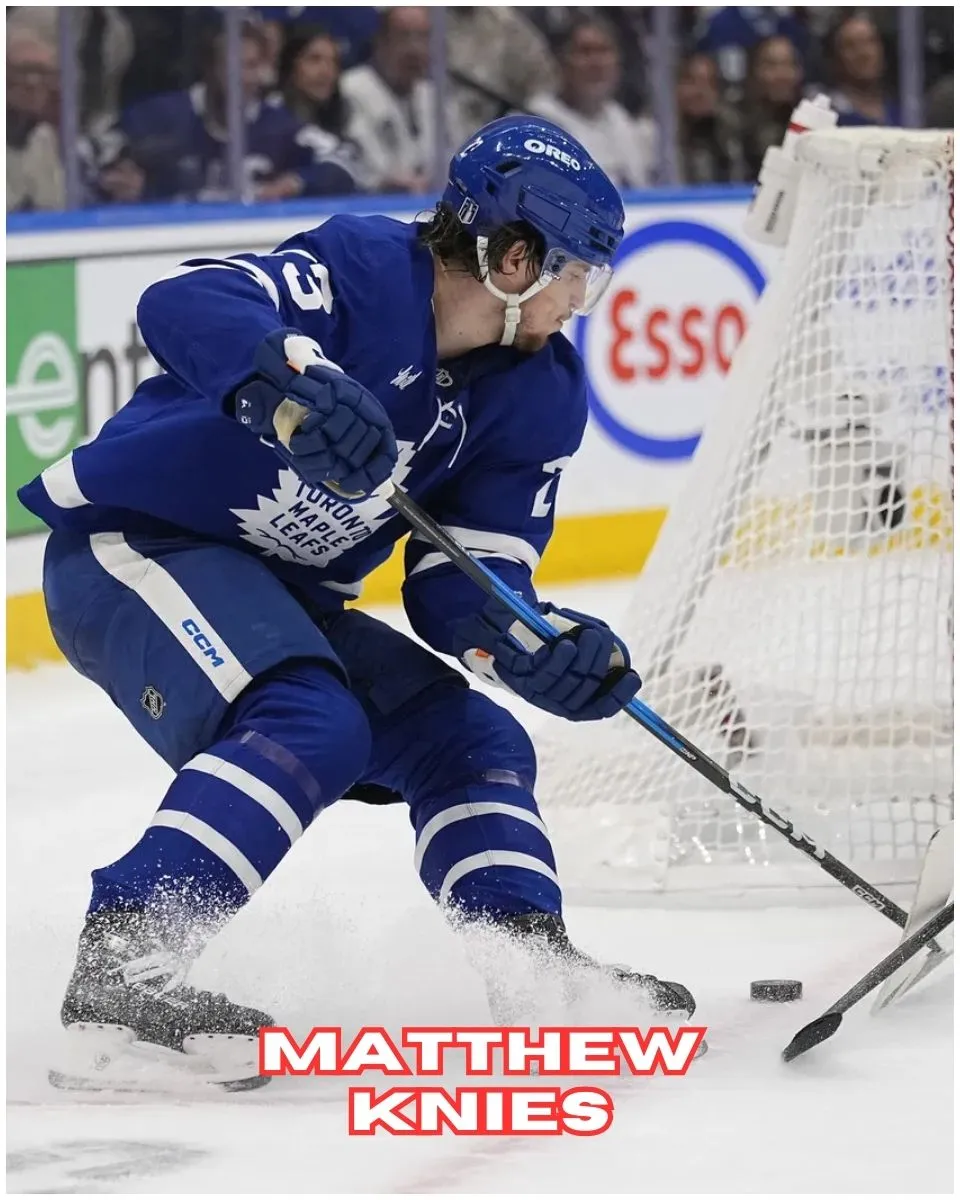 'He's Good To Go:' Matthew Knies To Resume Regular Role For Maple Leafs In Crucial Game 7 After Game 6 Injury Scare