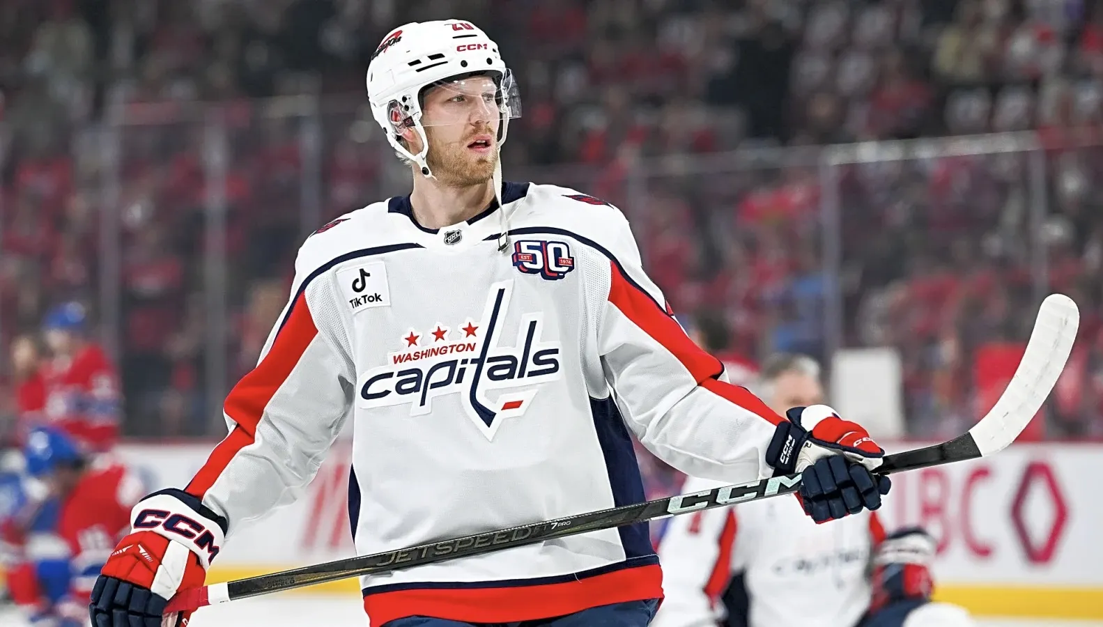 Lars Eller on being healthy-scratched for Capitals’ Game 5 elimination loss: ‘It’s disappointing. Disappointing is probably a short way to describe it.’ Lars Eller on being healthy-scratched for Capitals’ Game 5 elimination loss: ‘It’s disappointing. Disappointing is probably a short way to describe it.’