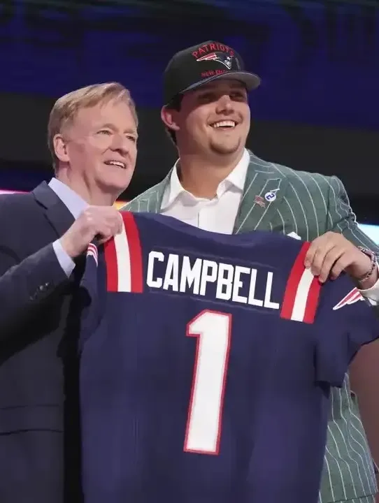 Patriots’ Will Campbell Praised for Eye-Opening Quote on O-Line Mindset