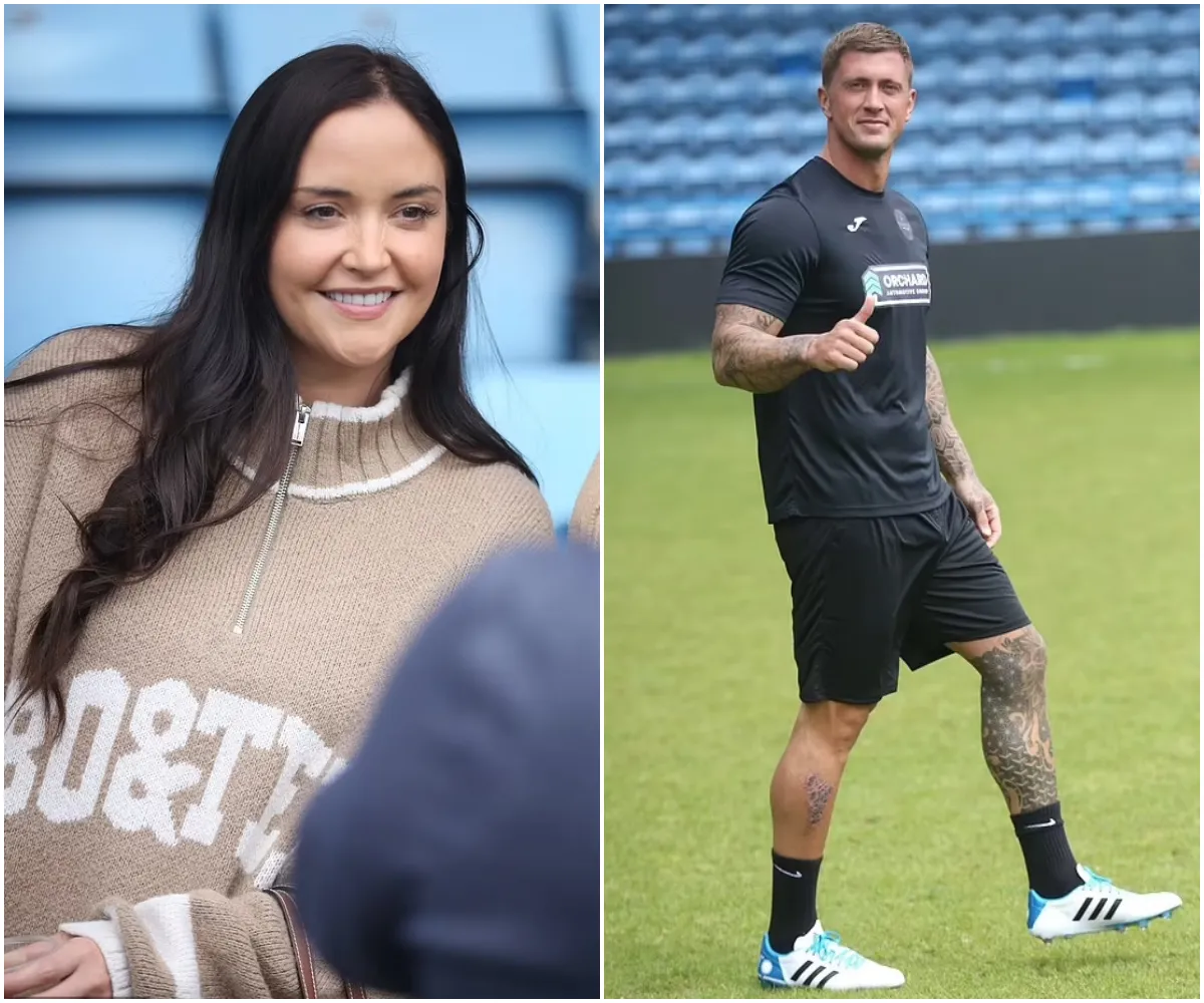 Jacqueline Jossa squashes marriage woes as she supports Dan Osborne during Sellebrity Soccer match days after troubling Instagram posts - suong