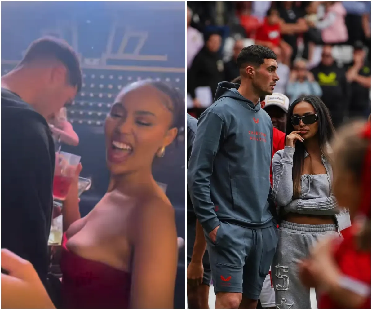 Love Island’s Ella Thomas looks loved-up with new boyfriend as they cosy up on night out after Tyrique’s swipe - suong