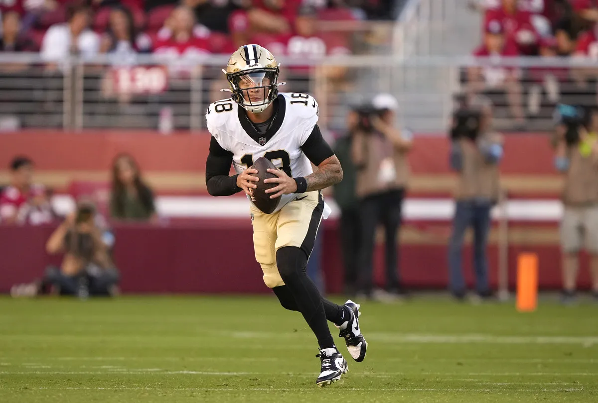 Saints QB Spencer Rattler may have recently received some pointers from Patrick Mahomes in an unexpected opportunity