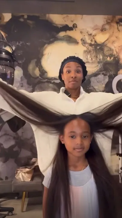 ‘Baby Girl Got Healthy Inches’: Fans Are Left Impressed By Savannah James’ Daughter Zhuri’s Healthy Locks