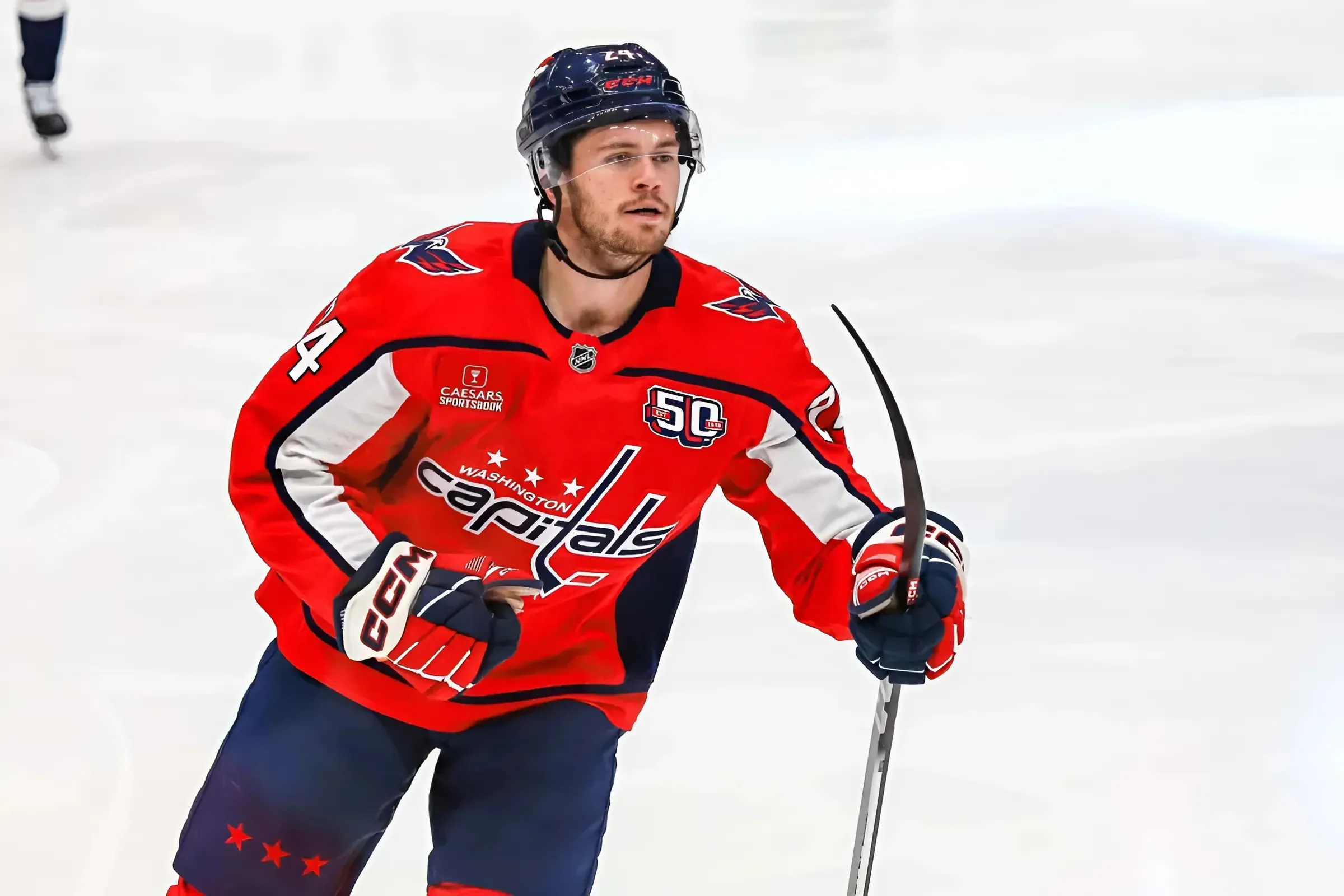 Connor McMichael's Ambitions: Eyeing Center Position and Long-Term Deal with Capitals for a Lasting Stay trucc