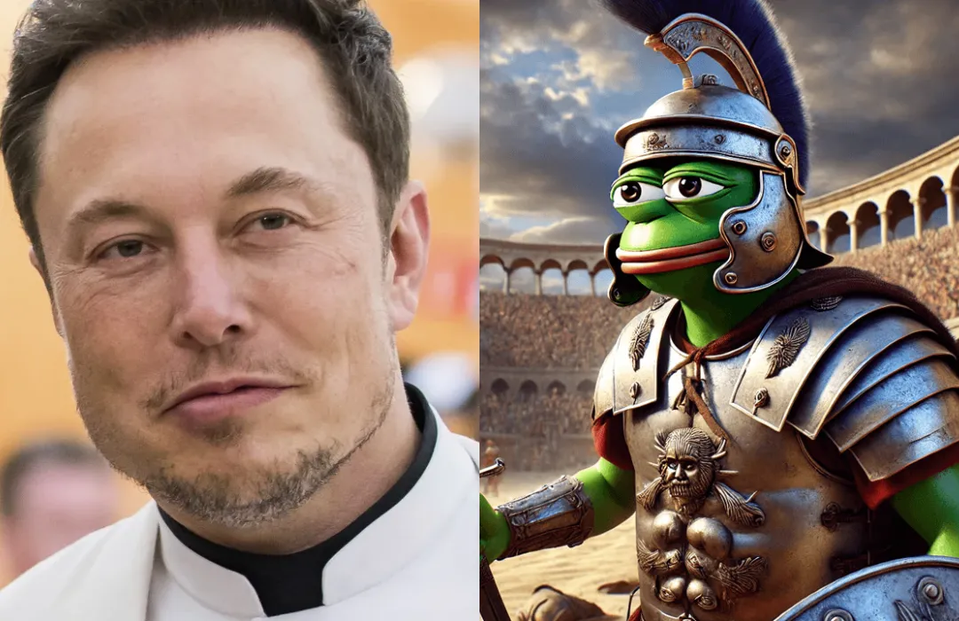 Meme Coin Soars 145% After Elon Musk Declares Himself 'Kekius Maximus' on X