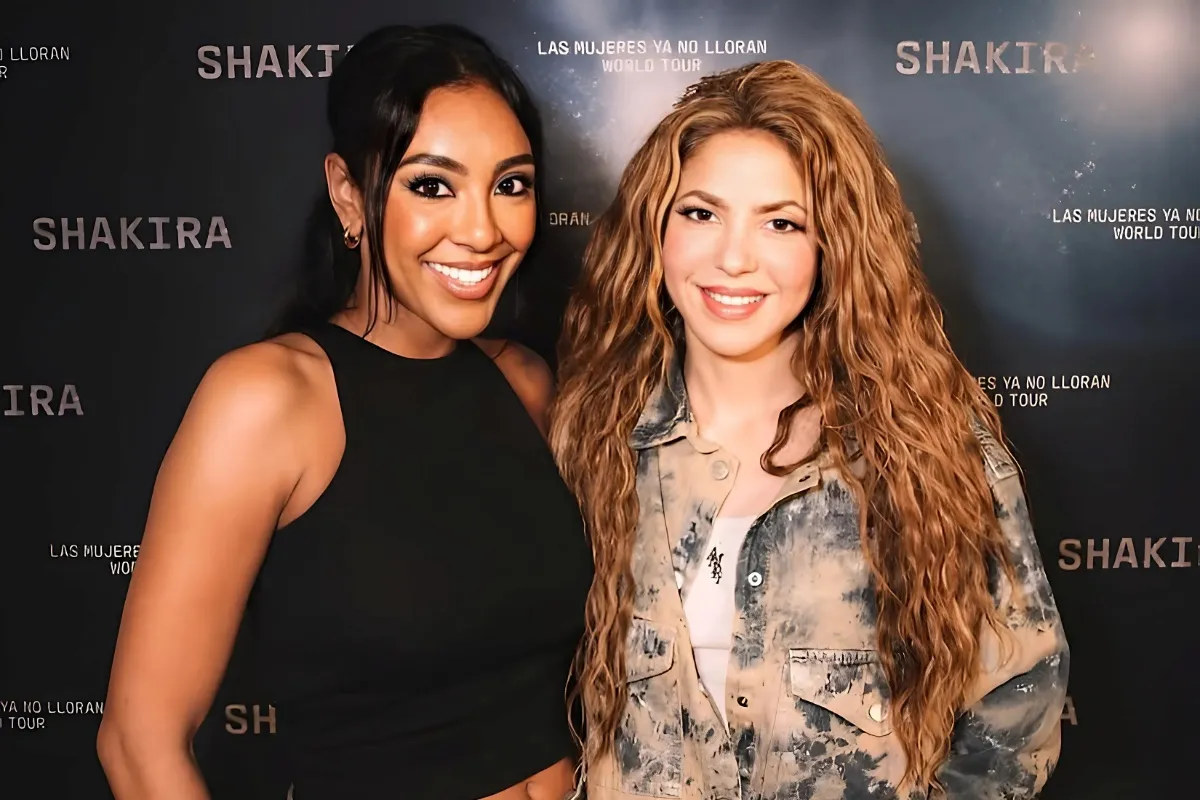Tayshia Adams Performs with Shakira: ‘I Guess I’m on Tour Now?’ tram