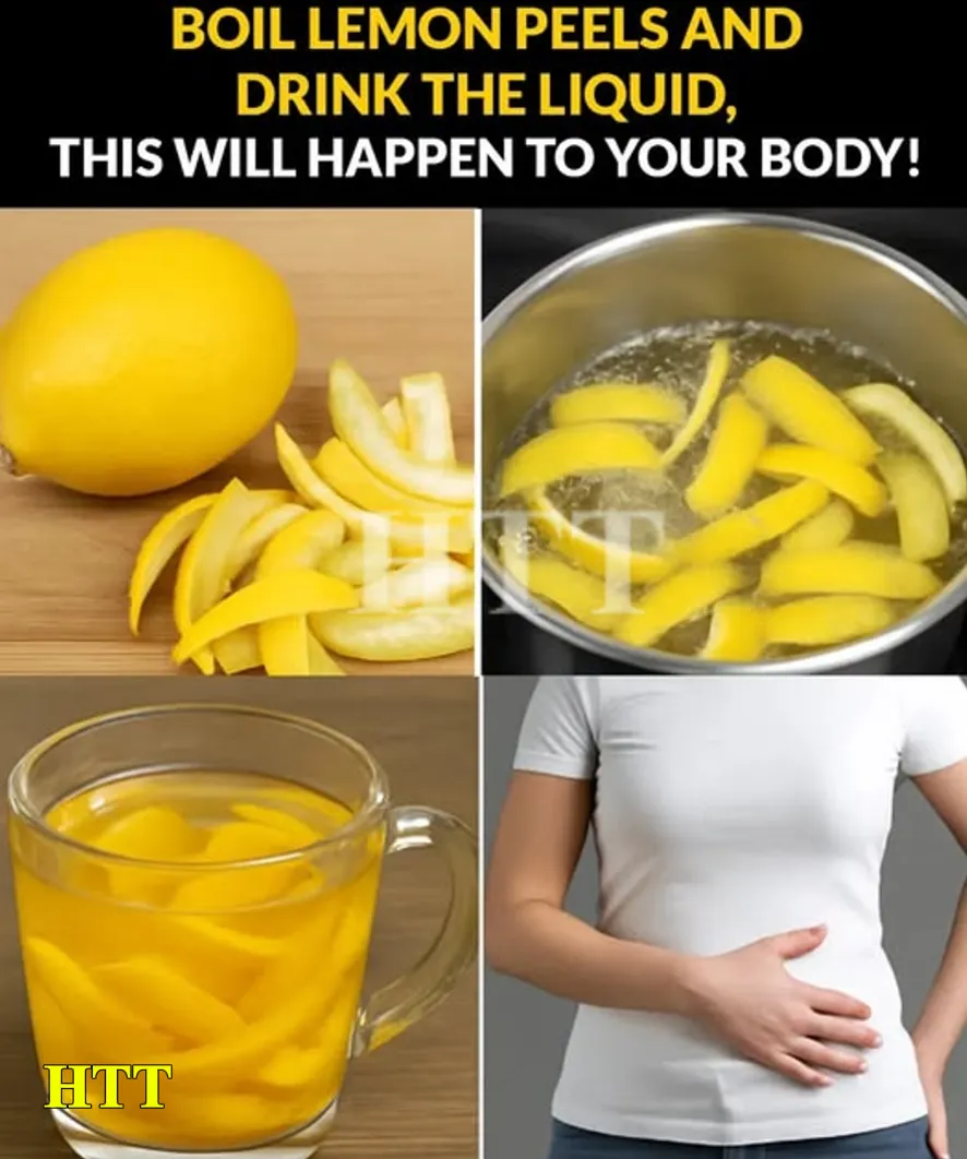 Boil Lemon Peels and Drink the Liquid