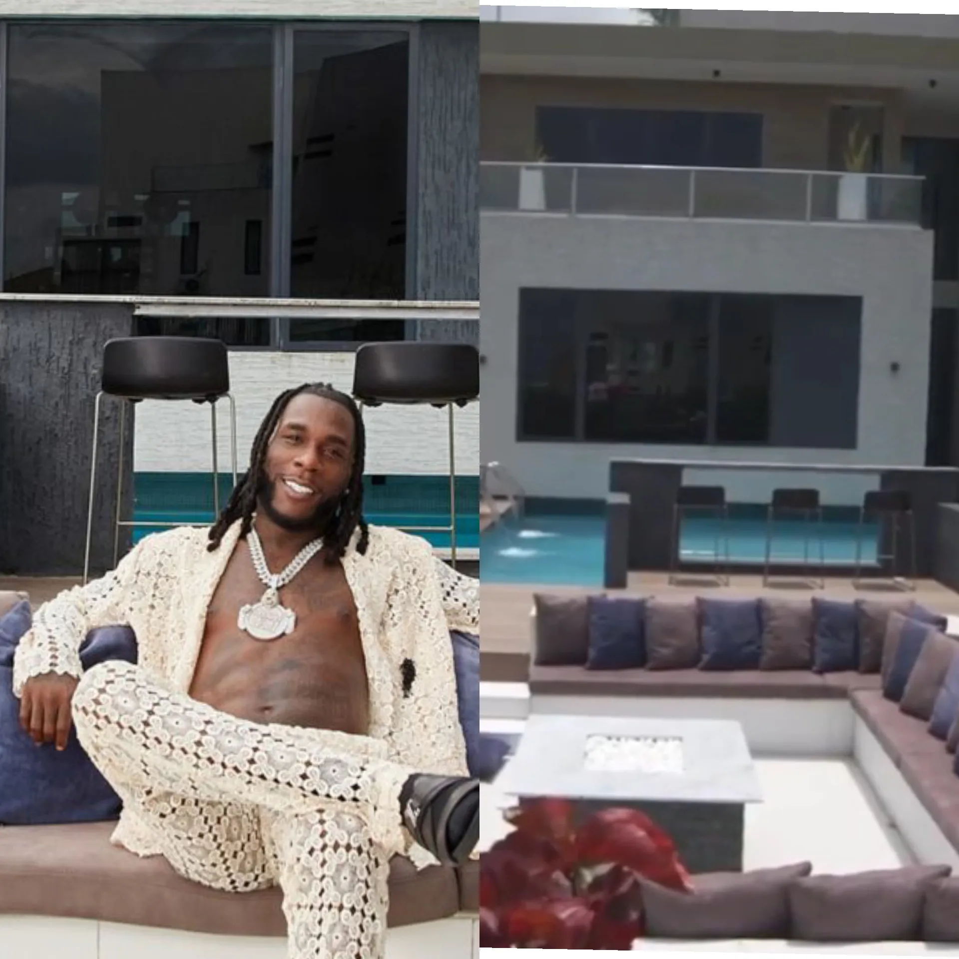 Look at the luxurious Lagos, Nigeria, mansion that rapper Burna Boy has won many honors for ‎