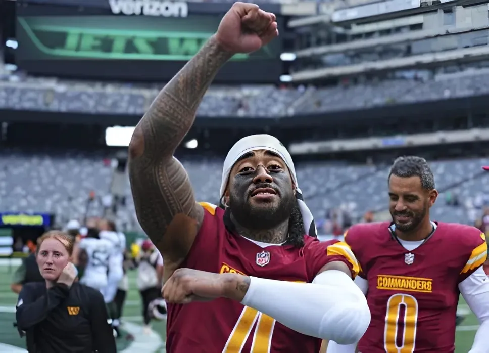 Commanders LB Frankie Luvu Speaks Out Before ‘Tush Push’ Vote