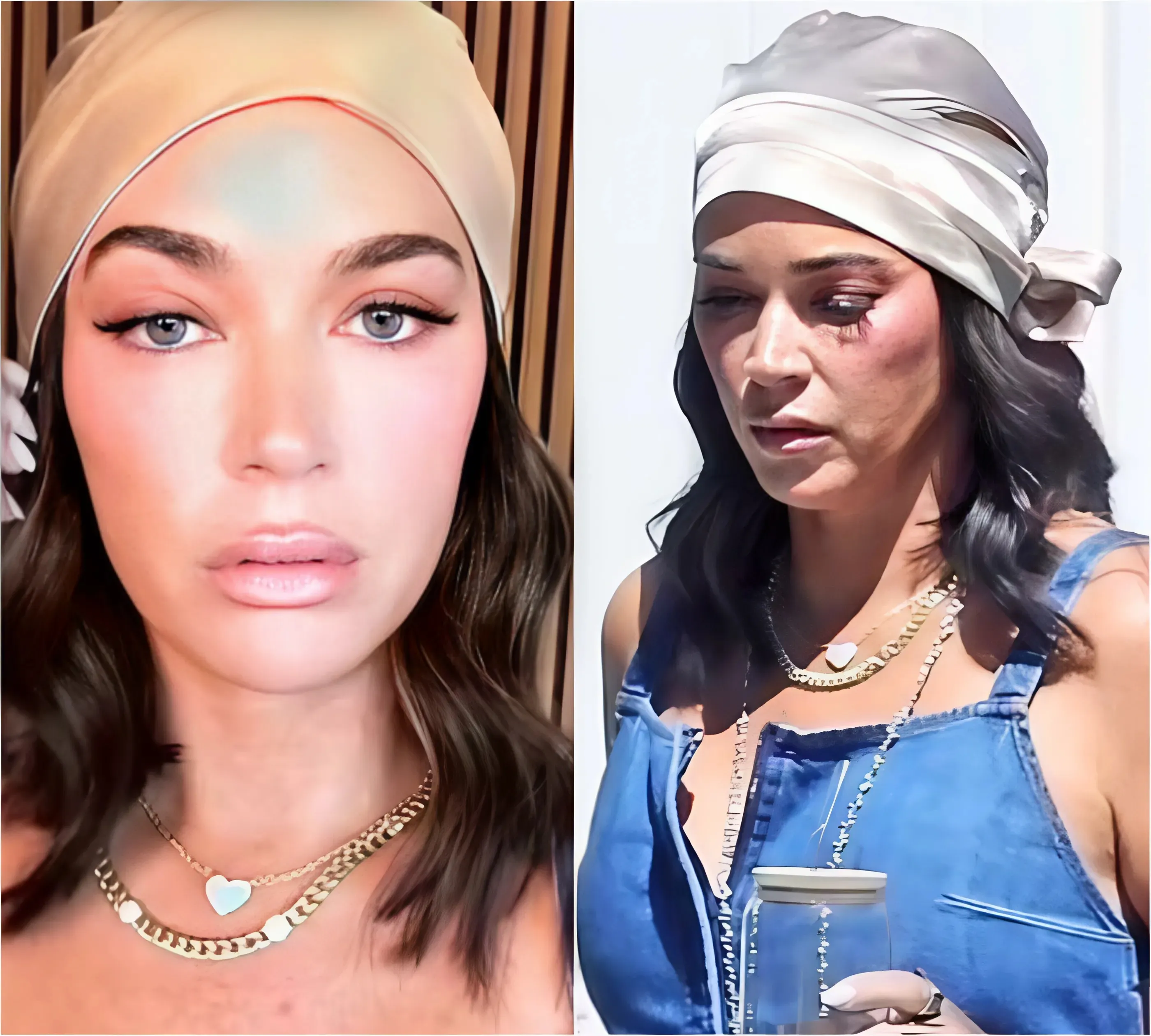 Teddi Mellencamp looks unrecognizable in brunette wig and head scarf amid cancer battle