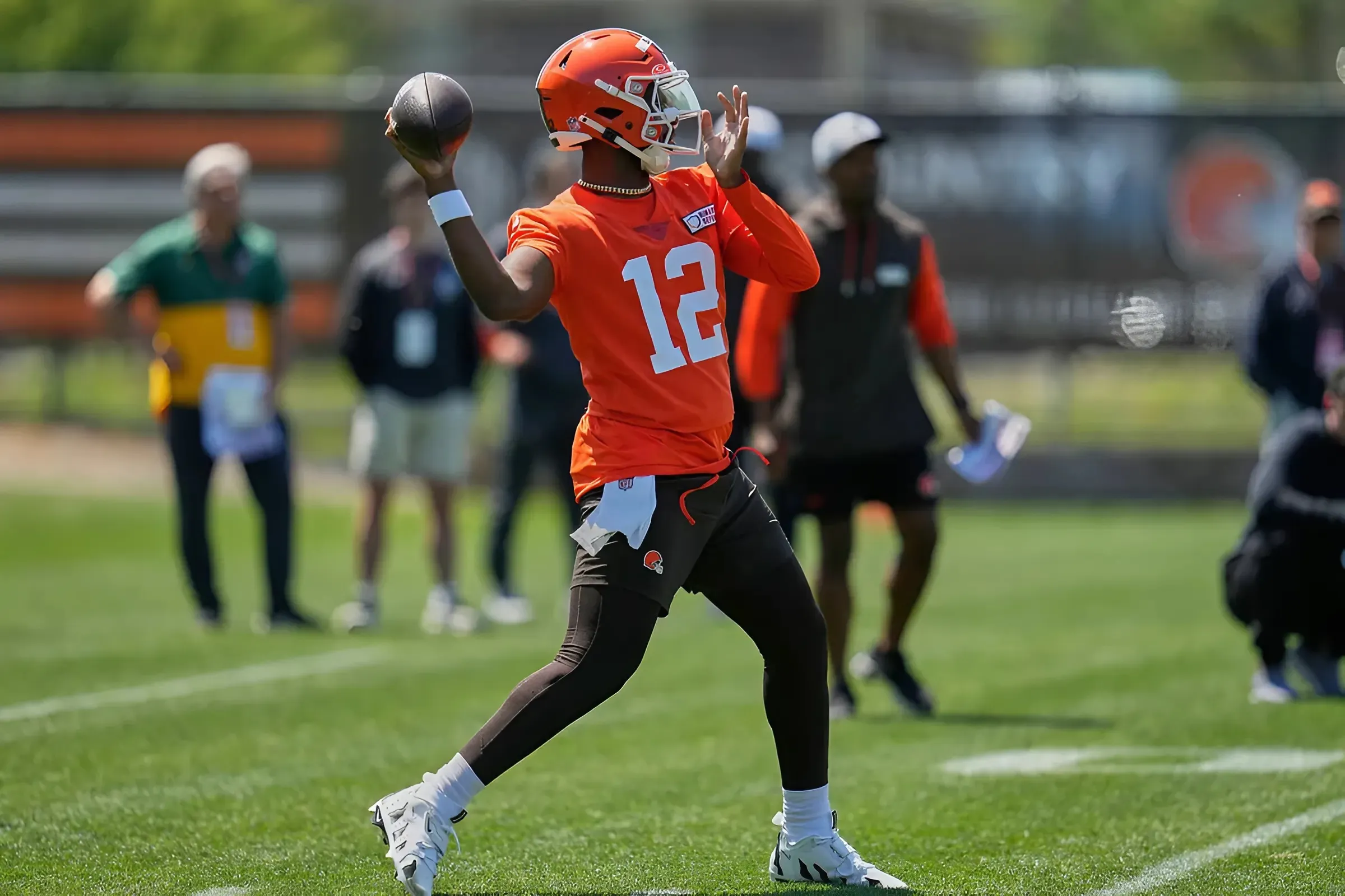Browns QB Shedeur Sanders Turns Heads With ‘Shocking’ Play in Camp
