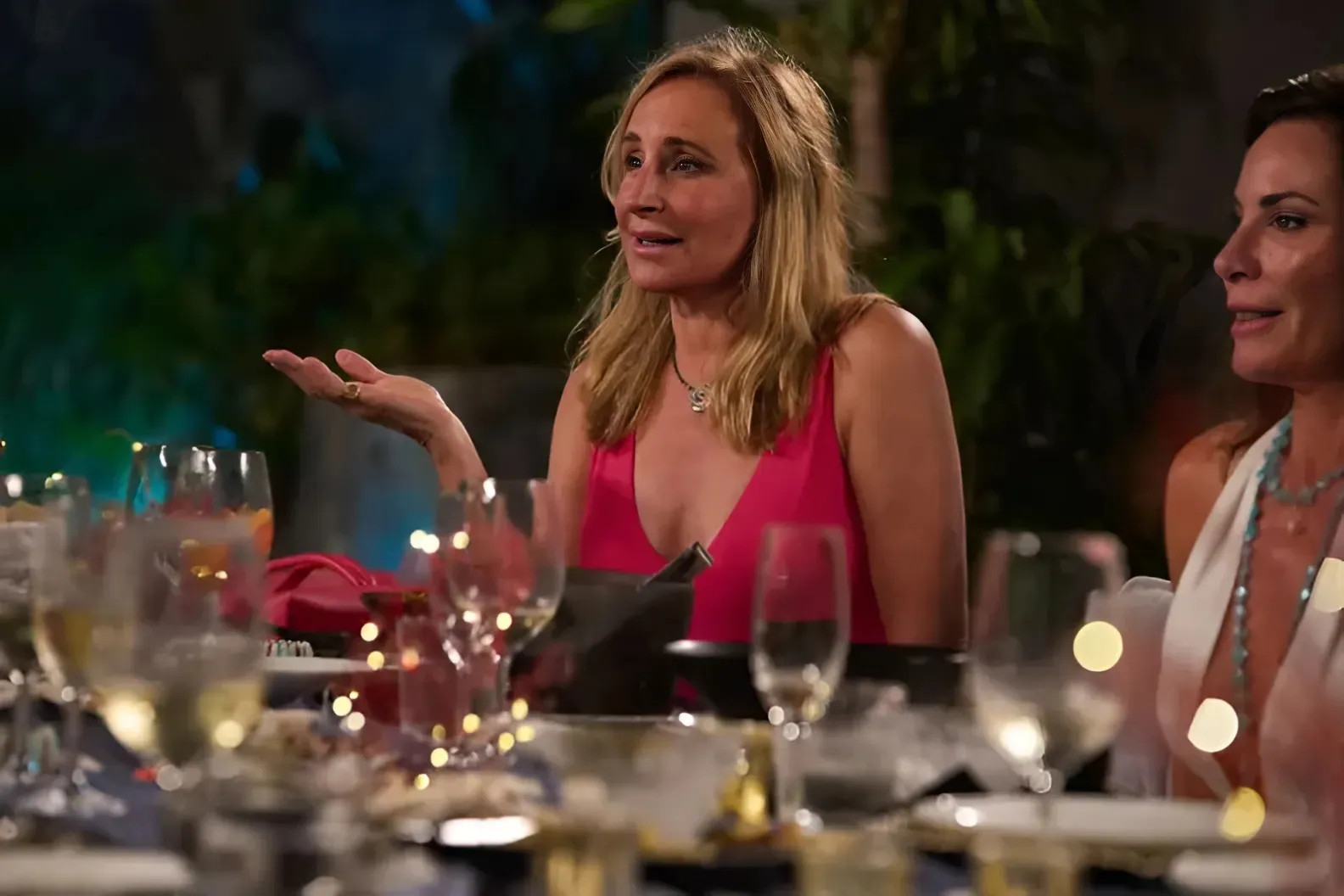 Sonja Morgan Explains Leaving Restaurant on Ambulance Stretcher Sonja Morgan Explains Leaving Restaurant on Ambulance Stretcher