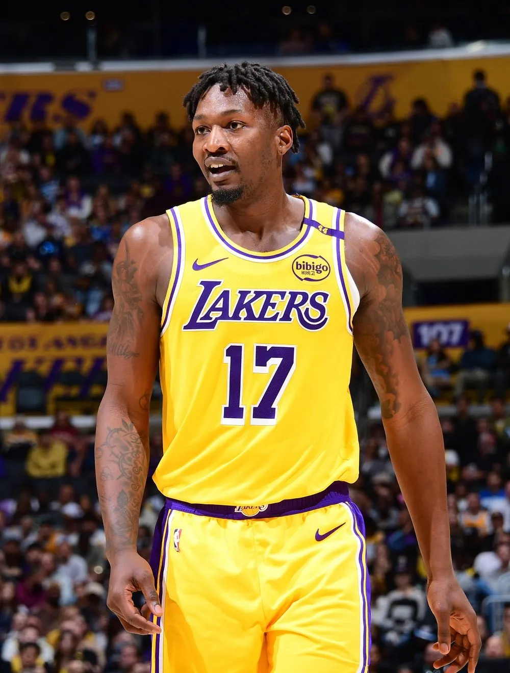Dorian Finney-Smith on playing for the Lakers this season Dorian Finney-Smith on playing for the Lakers this season